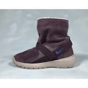 Nike Sportswear Golkana Burgundy Suede Insulated Boots 862513-600 Women Size 7.5